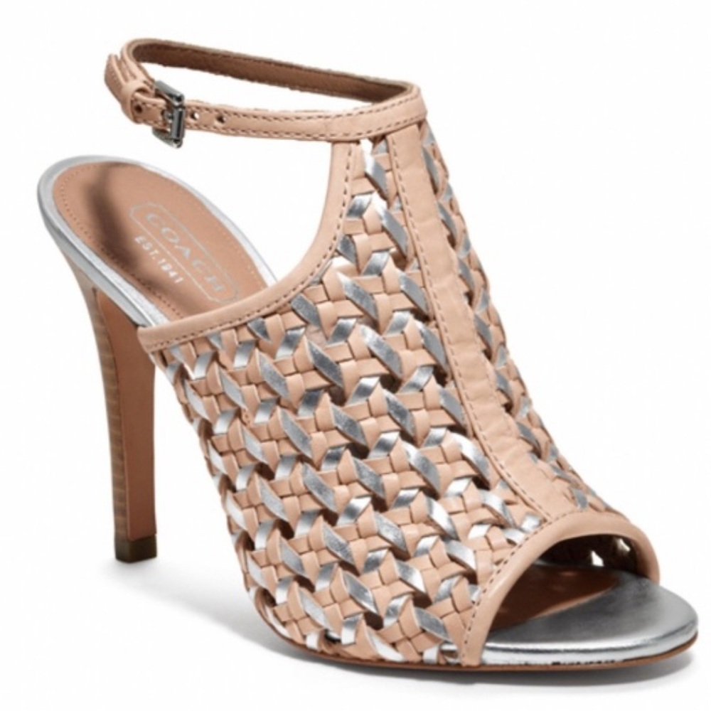 Coach Leela Woven Heels